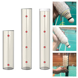 Maxbell Shuttlecocks Tube Practice Portable Badminton Ball Holder for Indoor Outdoor Mini