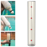 Maxbell Shuttlecocks Tube Practice Portable Badminton Ball Holder for Indoor Outdoor Standard
