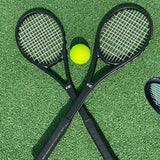 Maxbell Racket Lightweight Single Trainer for Starter Beginner Outdoor Blue