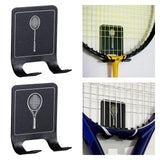 Maxbell Badminton Racket Hook Modern Wall Mounted Racket Rack for Bedroom Garage Gym for Badminton Racket