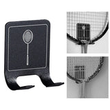 Maxbell Badminton Racket Hook Modern Wall Mounted Racket Rack for Bedroom Garage Gym for Badminton Racket