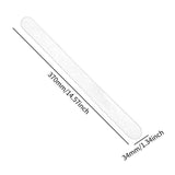 Maxbell Tennis Racket Head Tape Racquet Frame Guard Squash Racquet Guard Transparent 395x34mm