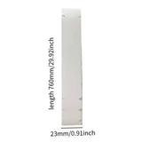 Maxbell Pickleball Paddle Protective Edge Tape TPU Clear 1 Piece 76x2.3cm