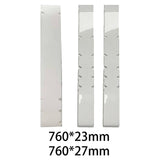 Maxbell Pickleball Paddle Protective Edge Tape TPU Clear 1 Piece 76x2.3cm
