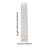 Maxbell Pickleball Paddle Protective Edge Tape TPU Clear 1 Piece 76x2.7cm