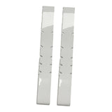Maxbell Pickleball Paddle Protective Edge Tape TPU Clear 2 Pieces 76x2.7cm