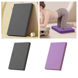 Maxbell Kneeling Pad Yoga Mat for Mobility Knee and Ankle Exercise Stability Workout Black 30cmx20cmx20mm