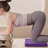 Maxbell Kneeling Pad Yoga Mat for Mobility Knee and Ankle Exercise Stability Workout Purple 30cmx20cmx20mm