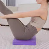 Maxbell Kneeling Pad Yoga Mat for Mobility Knee and Ankle Exercise Stability Workout Purple 30cmx20cmx20mm