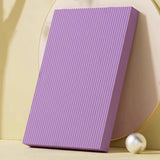 Maxbell Kneeling Pad Yoga Mat for Mobility Knee and Ankle Exercise Stability Workout Purple 30cmx20cmx20mm