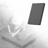 Maxbell Kneeling Pad Yoga Mat for Mobility Knee and Ankle Exercise Stability Workout Black 44cmx30cmx20mm