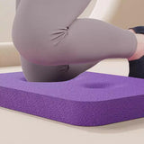Maxbell Kneeling Pad Yoga Mat for Mobility Knee and Ankle Exercise Stability Workout Purple 44cmx30cmx20mm