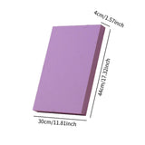 Maxbell Kneeling Pad Yoga Mat for Mobility Knee and Ankle Exercise Stability Workout Purple 44cmx30cmx40mm