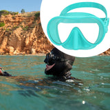 Maxbell Snorkel Diving Mask Waterproof with Nose Cover for Outdoor Water Sports Pool Green