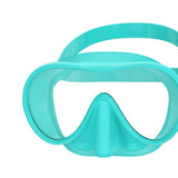 Maxbell Snorkel Diving Mask Waterproof with Nose Cover for Outdoor Water Sports Pool Green