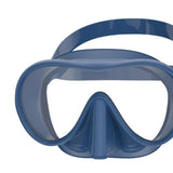 Maxbell Snorkel Diving Mask Waterproof with Nose Cover for Outdoor Water Sports Pool Deep Blue