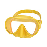 Maxbell Snorkel Diving Mask Waterproof with Nose Cover for Outdoor Water Sports Pool Orange