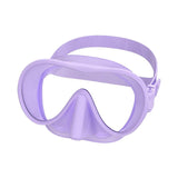 Maxbell Snorkel Diving Mask Waterproof with Nose Cover for Outdoor Water Sports Pool Purple