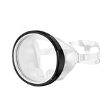 Maxbell Snorkel Diving Mask No Fogging Comfortable Portable Oval Glass Scuba Goggles black white