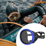 Maxbell Snorkel Diving Mask No Fogging Comfortable Portable Oval Glass Scuba Goggles blue