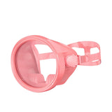 Maxbell Snorkel Diving Mask No Fogging Comfortable Portable Oval Glass Scuba Goggles pink