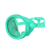 Maxbell Snorkel Diving Mask No Fogging Comfortable Portable Oval Glass Scuba Goggles fluorescent green