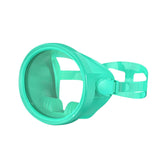 Maxbell Snorkel Diving Mask No Fogging Comfortable Portable Oval Glass Scuba Goggles fluorescent green
