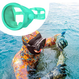 Maxbell Snorkel Diving Mask No Fogging Comfortable Portable Oval Glass Scuba Goggles fluorescent green