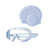 Maxbell Swimmer Glasses with Swim Cap Swimming Glasses Swim Eyewear Swimming Goggles Blue