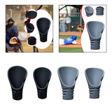 Maxbell Thumb Guard for Baseball & Softball Thumb Protector for Player Hitters Games Black Adults