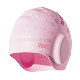 Maxbell Waterproof Swimming Hat Silicone Swim Cap for Women Men Pool Long/Short Hair Pink