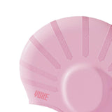 Maxbell Waterproof Swimming Hat Silicone Swim Cap for Women Men Pool Long/Short Hair Pink