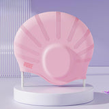 Maxbell Waterproof Swimming Hat Silicone Swim Cap for Women Men Pool Long/Short Hair Pink
