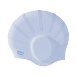 Maxbell Waterproof Swimming Hat Silicone Swim Cap for Women Men Pool Long/Short Hair Blue