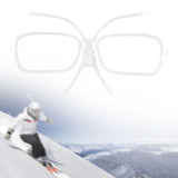 Maxbell Ski Goggles Insert Optical Adaptor Outdoor Skiing Accessory for Snow Goggles