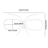 Maxbell Ski Goggles Insert Optical Adaptor Outdoor Skiing Accessory for Snow Goggles