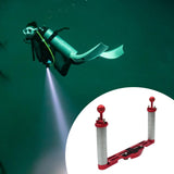 Maxbell Underwater Camera Tray Accessories Aluminium Alloy Multifunction Sturdy Grip Holder Rack