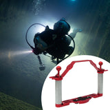 Maxbell Underwater Camera Tray Accessories Aluminium Alloy Multifunction Sturdy Grip Rack and Handle