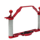 Maxbell Underwater Camera Tray Accessories Aluminium Alloy Multifunction Sturdy Grip Rack and Handle