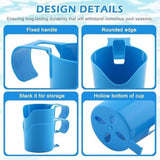 Maxbell Poolside Cup Holder Sturdy Pool Storage Basket for Hot Tub Swimming Pool