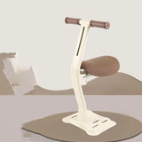 Maxbell Kids Bike Seat Metal Attachment Cycling Accessories Easy to Install Foldable Khaki