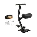 Maxbell Kids Bike Seat Metal Attachment Cycling Accessories Easy to Install Foldable Black
