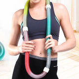 Maxbell Fitness Hoop PVC Exterior Convenient Soft Fitness Circle for Gym Home Travel 1.25 kg