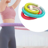 Maxbell Fitness Hoop PVC Exterior Convenient Soft Fitness Circle for Gym Home Travel 1.5 kg