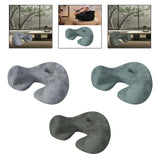 Maxbell Meditation Pillow Soft Floor Cushion Seating for Indoor Outdoor Bedroom Home Gray