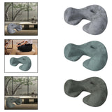 Maxbell Meditation Pillow Soft Floor Cushion Seating for Indoor Outdoor Bedroom Home Gray