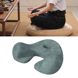 Maxbell Meditation Pillow Soft Floor Cushion Seating for Indoor Outdoor Bedroom Home Green