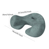 Maxbell Meditation Pillow Soft Floor Cushion Seating for Indoor Outdoor Bedroom Home Green