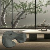 Maxbell Meditation Pillow Soft Floor Cushion Seating for Indoor Outdoor Bedroom Home Green Gray