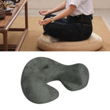 Maxbell Meditation Pillow Soft Floor Cushion Seating for Indoor Outdoor Bedroom Home Green Gray